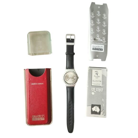 Swatch Watch ULURU YGS4008 1999 Olympic Specials Rare Vintage New old stock - Picture 2 of 9